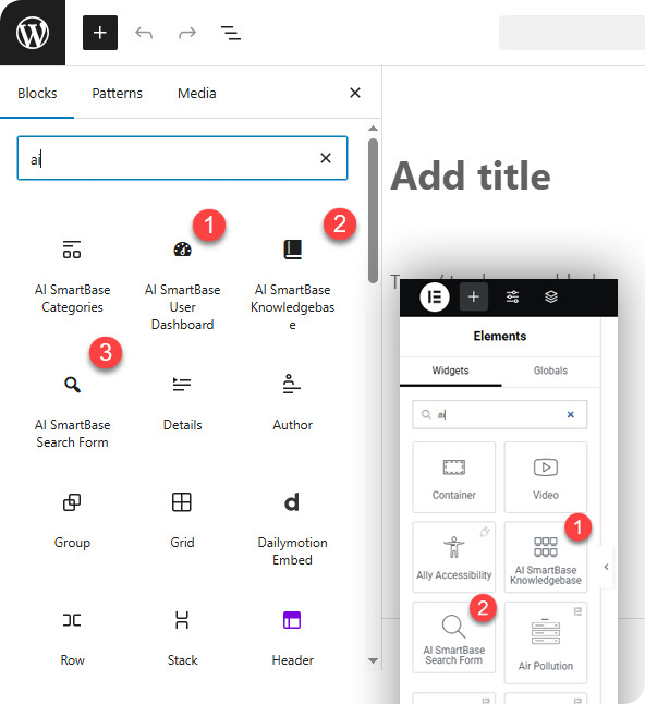 Shortcodes Available